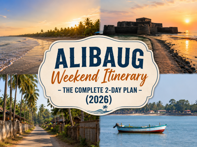 Alibaug Weekend Itinerary: The Complete 2-Day Plan (2026)